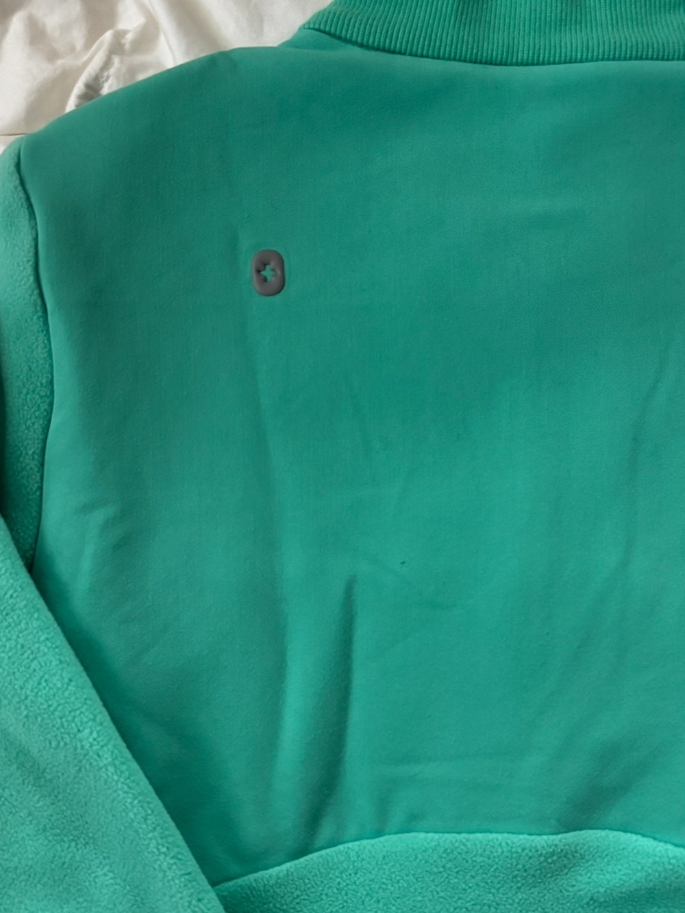FIGS On-Shift Fleece Jacket Turquoise/Aqua Size XS - Picture 10 of 12